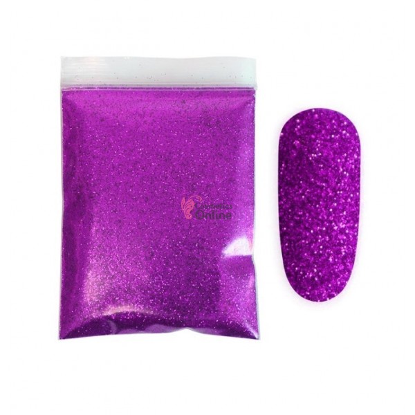 Decor pentru unghii NADP020CC 10g sclipici glitter Royal Purple